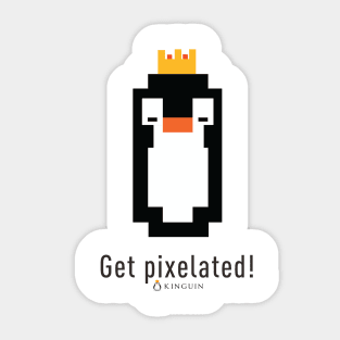 Kinguin Pixel Sticker